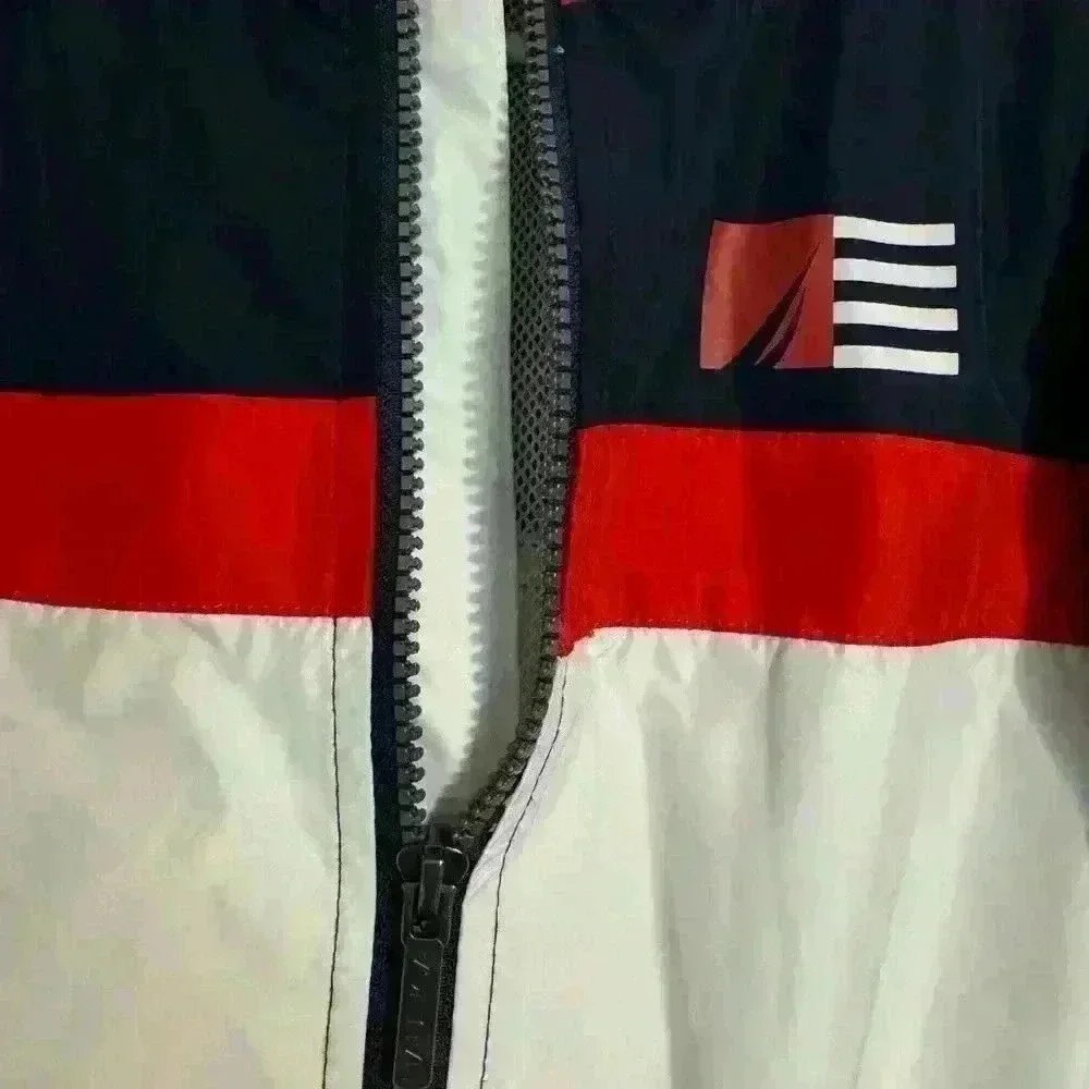 24m Nautica jacket with a hood EUC